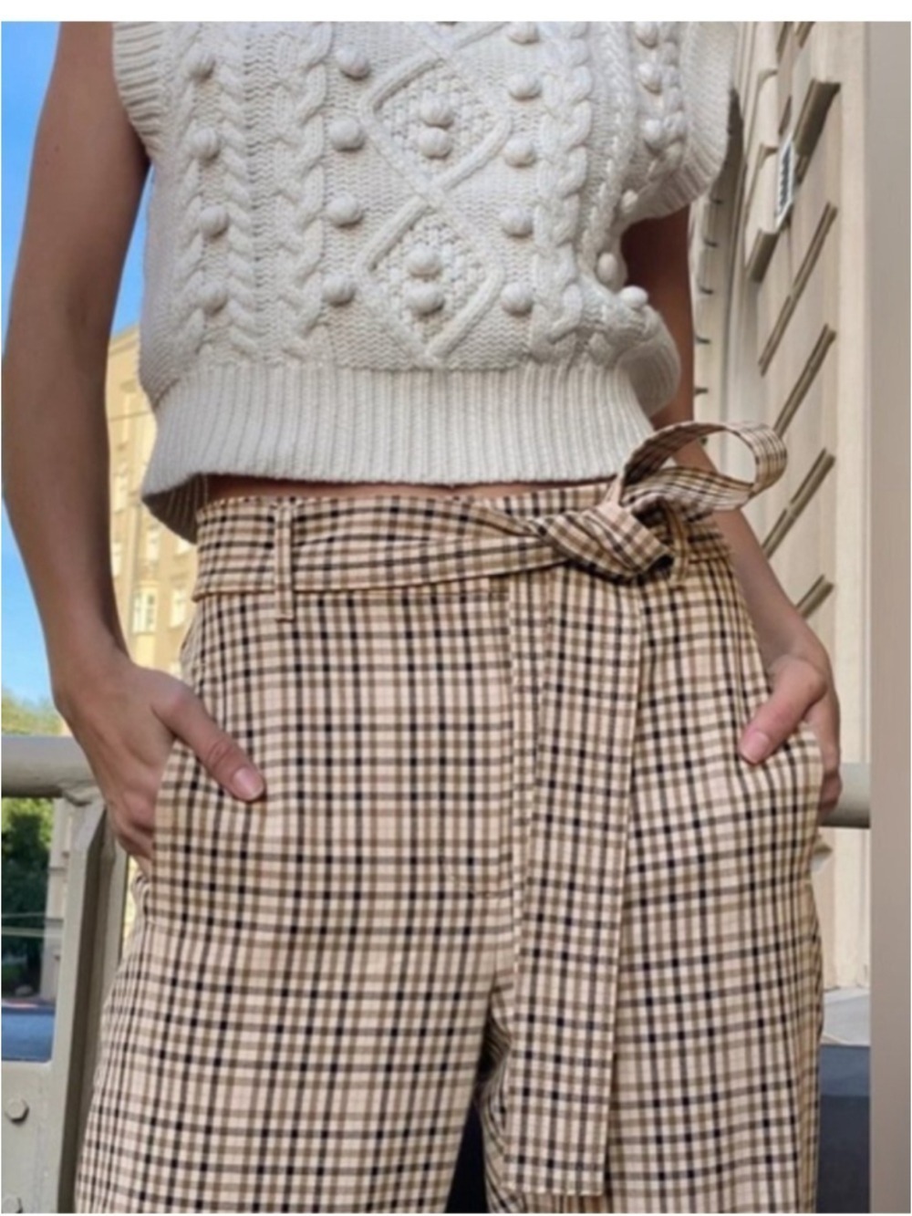 ARITZIA WILFRED NEW TIE-FRONT PANT SIZE 6 - Picture 12 of 13